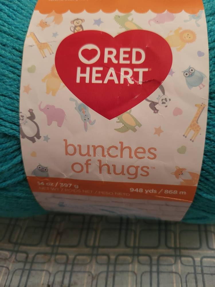 Red Hart Bunches of Hugs Yarn Color Etsy