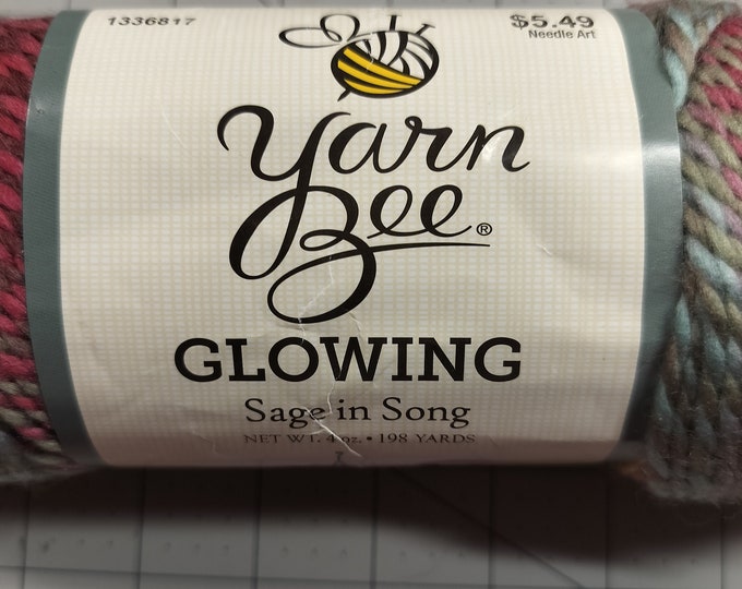 Yarn Bee Yarn Glowing Color Sage in Song Etsy