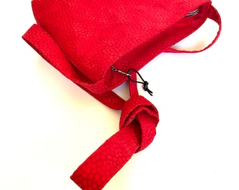 Red Crossbody Bag, Red Messenger Bag, Red crossbody purse, small red crossbody bag/purse