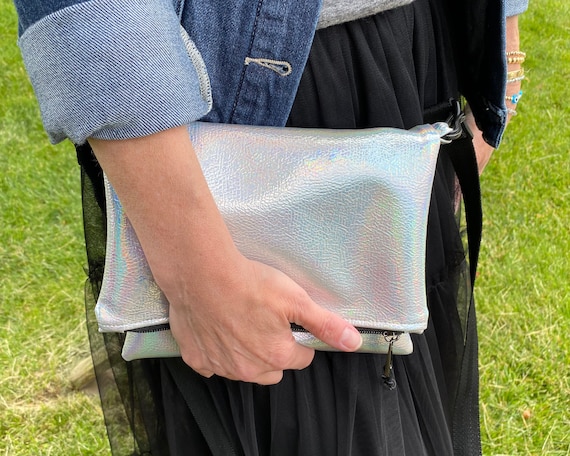 Iridescent purse crossbody shop