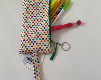 Estuche de tela para lápices
