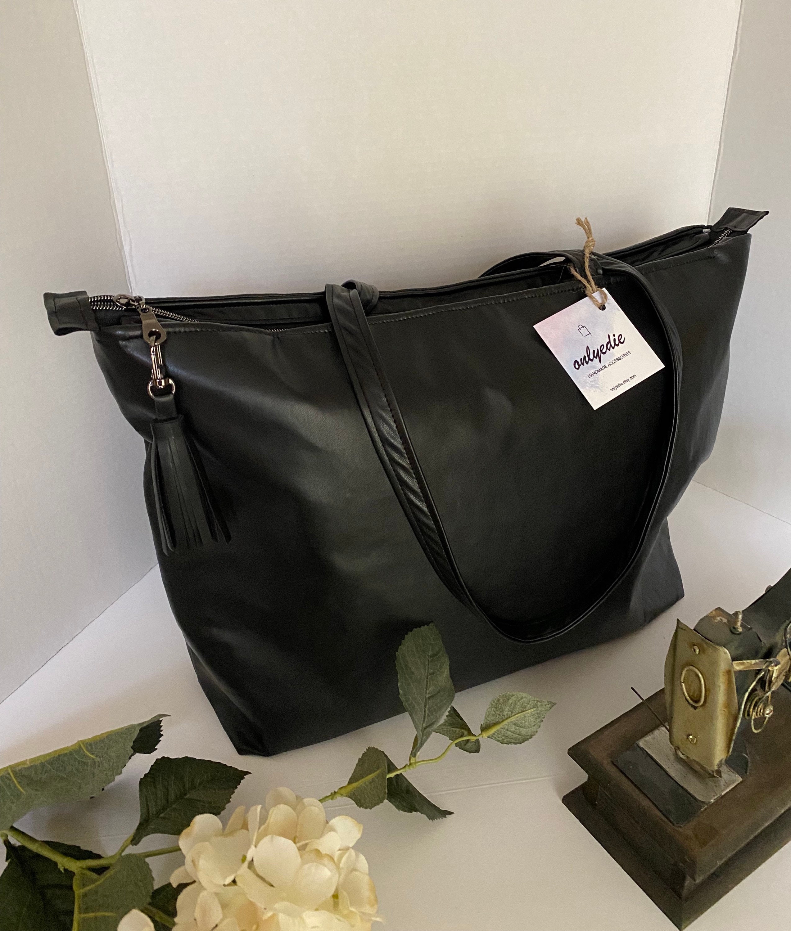 Small Vegan Leather Tote Bag / Bags / Holden Bags