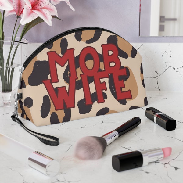 Trousse de maquillage tendance Mob Wife Era - Bold Glam, Cheetah Print et Antipasto Era inspirée