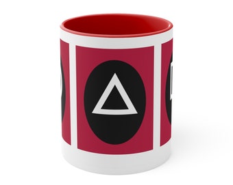 Ceramic Mug - Circle Triangle Square but no Umbrella