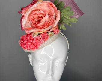 Rosé All Day Fascinator