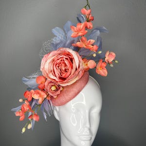 Blushing Petals Fascinator