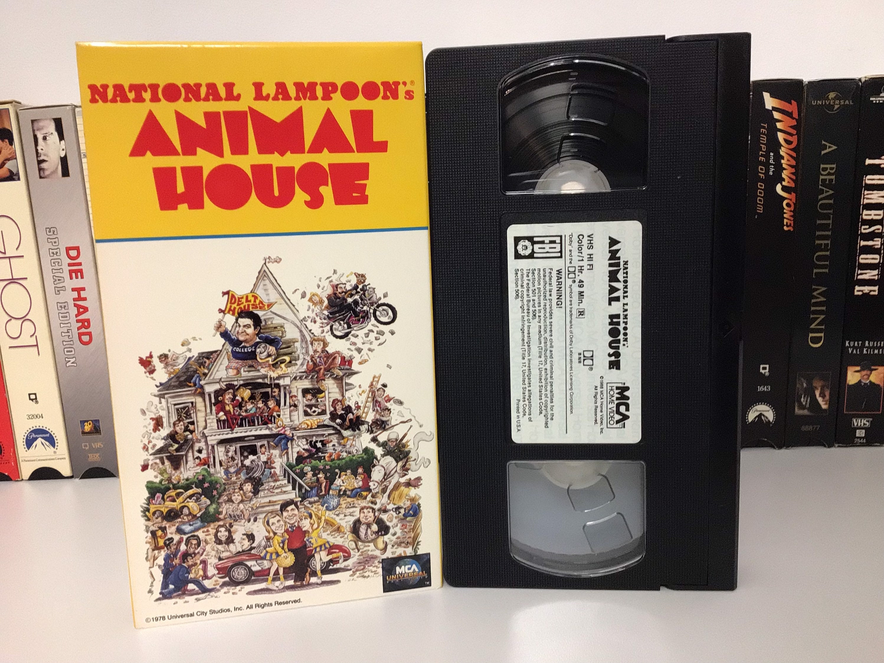 Animal House National Lampoons VHS Video Cassette Tape Etsy
