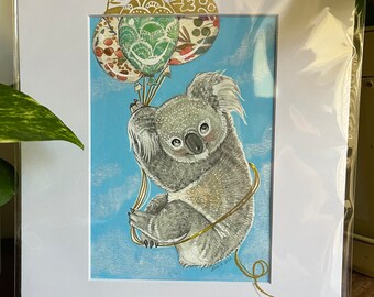 ORIGINAL ART - Balloon Koala