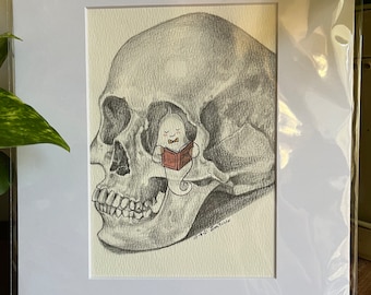 ORIGINAL ART - Home Sweet Skull