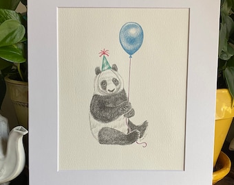 ORIGINAL ART - Panda Party Bear