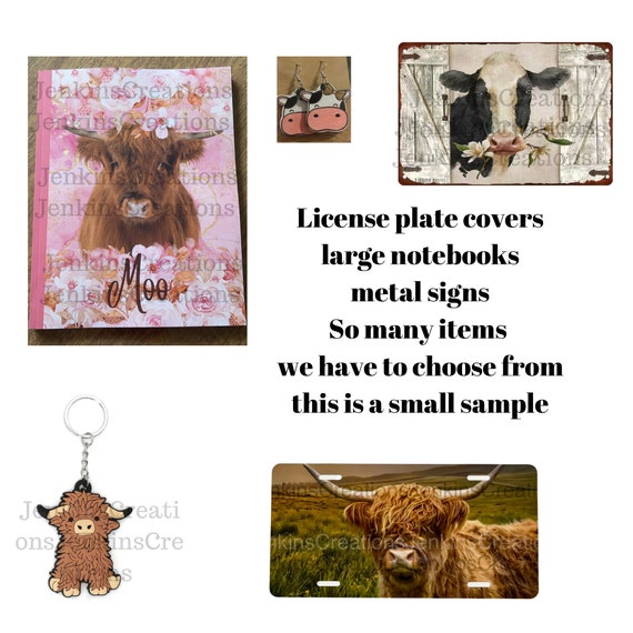 Cow themed Mystery Surprise Box with 7 items - Great Gift for a Cow Lover  Value of over 50 dollars each