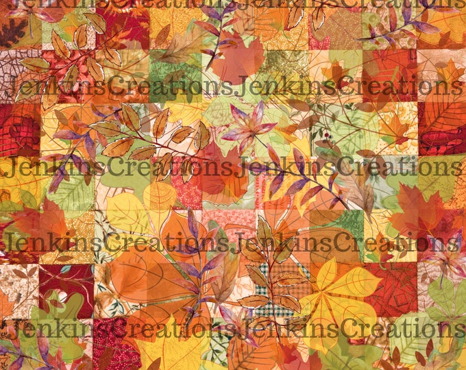 Pillow High Resolution Beautiful Fall Patchwork Leaves Background 12x12