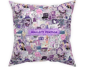 Personalized Swifty Pillow Eras Theme