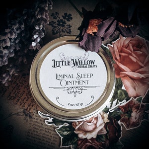 Liminal Sleep Ointment, dream ointment, soothing ointment, anti-stress, relaxant ointment