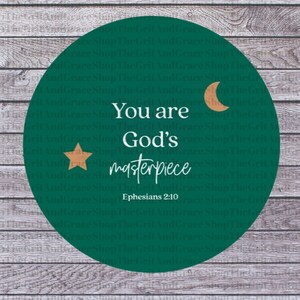 Christian Religious Digital PNG For Car Freshie Cardstock