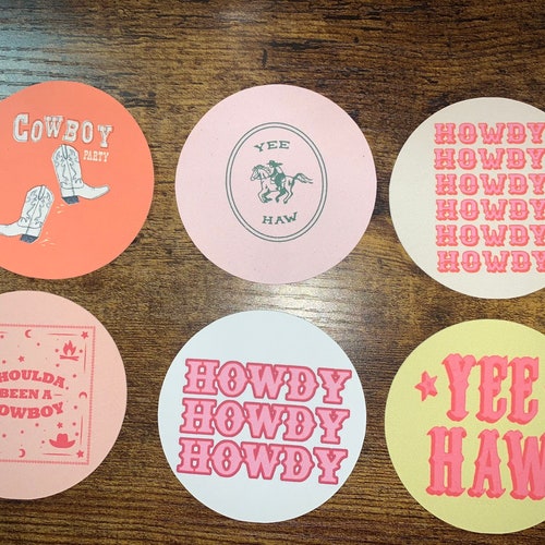 Country Western Grab Bag Cardstock for Car Freshies Etsy