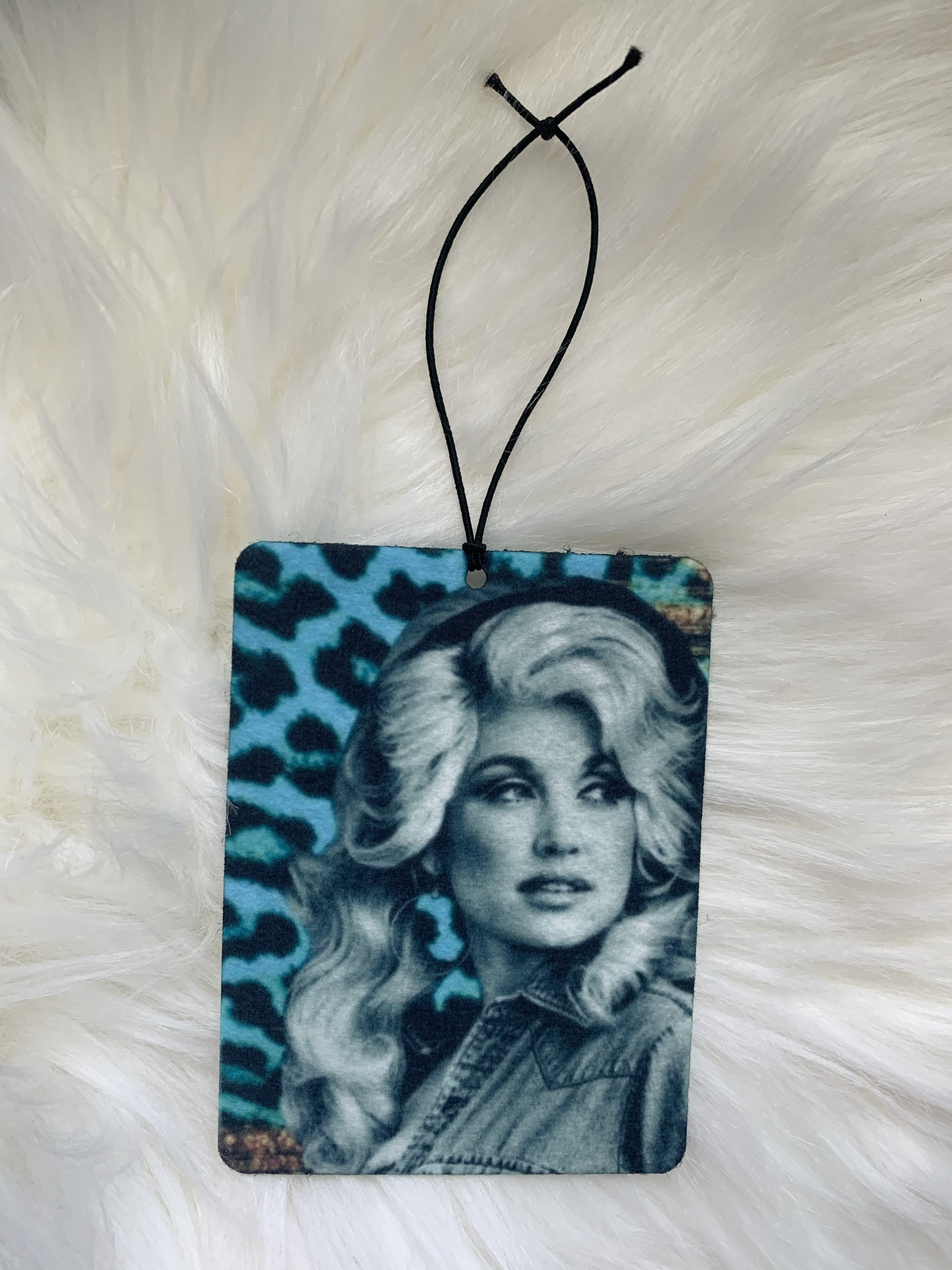 Teal & Gold Glitter Leopard Print Dolly Parton Felt Air Etsy