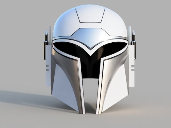 Mandalorian elite Female Helmet 3D Printable - Etsy