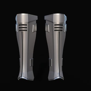 Mandalorian Shin Armor Concept STL Files