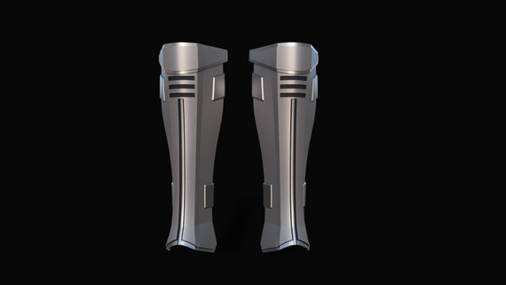 Mandalorian Shin Armor Concept STL Files