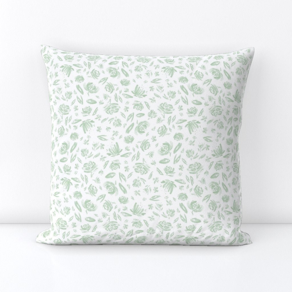 mint green accent pillows