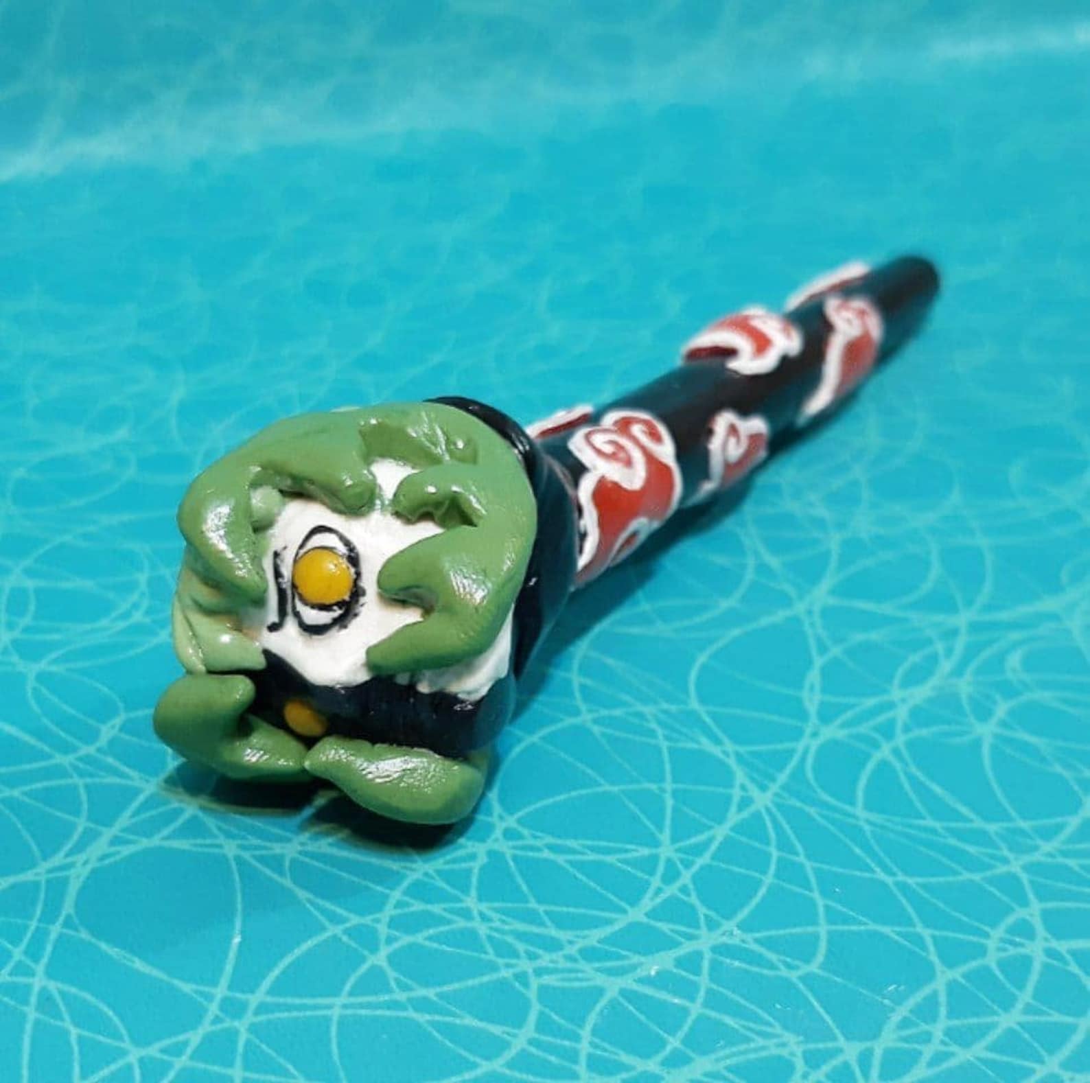 Smoking pipe hadmade Naruto Zetsu Etsy