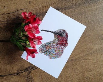 The Hummingbird Print