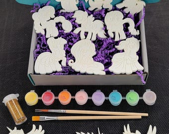 Pony Painting Kit: Resin Molds, DIY Magnet Craft