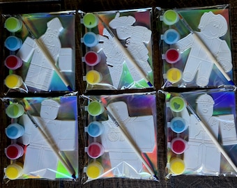 Roblox Painting Party Favor Kit: Resin Molds, Brush & Paints