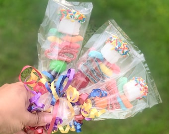 Mini Multi Color Candy Kabobs - Graduation Party Favors - Birthday Party Favors - Candy Kabobs for any occasion - Party Favors