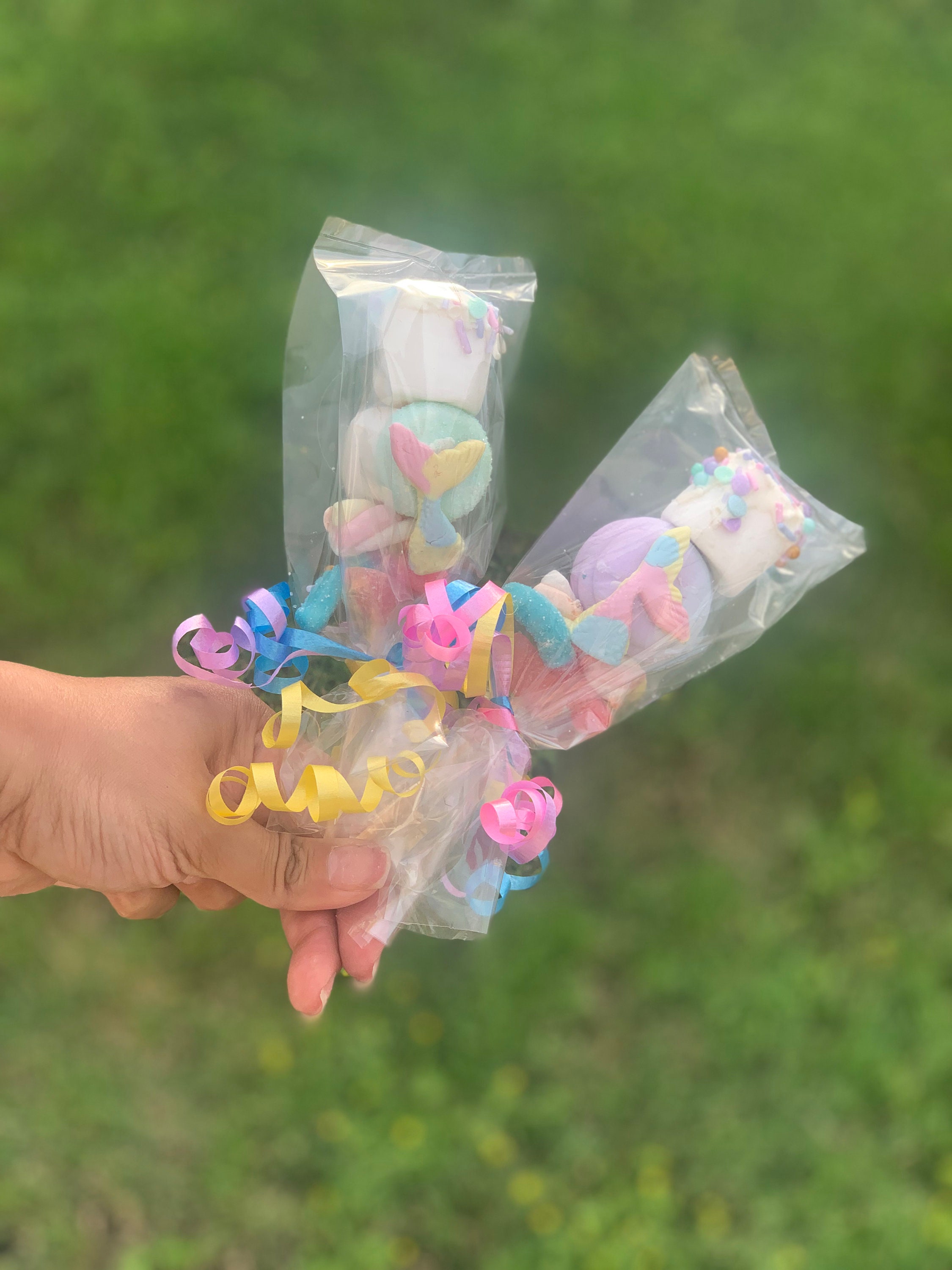 Mini Mermaid Candy Kabobs - Mermaid theme Kabobs - Candy Kabob Party Treats - Mermaid Birthday - Mermaid Party Favors