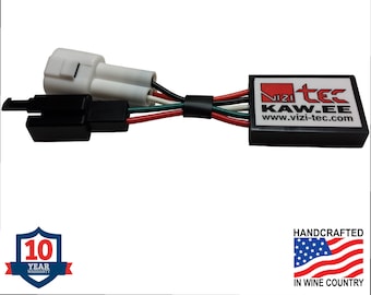 Exhaust Servo Eliminator EXUP F1 light error for Kawasaki -10 yr warranty!