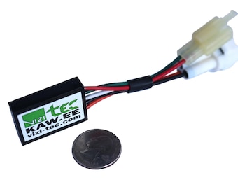 Exhaust Servo Eliminator EXUP F1 light error for Kawasaki -10 yr warranty!