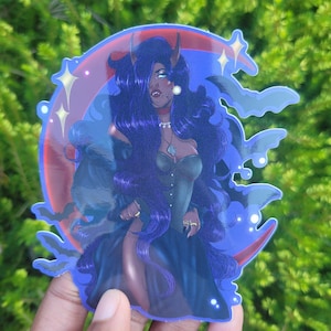 Goth Girl Sticker