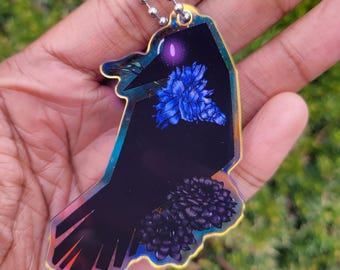 Crow Keychain