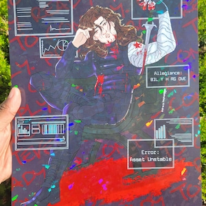 LIMITED RUN - Winter Solider Holographic Print