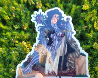 Bloody Knight | 4" Gloss Sticker