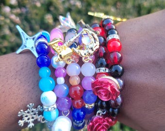 Love and Deepspace Inspired Charm Bracelet | Fashion Jewelry