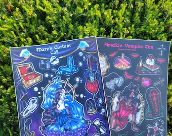 Ballerina | Vampire Gothic Sticker Sheet