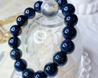 Armband Goldfluss Heilstein Halbedelstein Natürlich Naturstein Healing Crystal Chakra Yoga Sandstone Perlenarmband Boho Geschenk