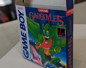 Notice Seule Jeu Gargoyle's Quest Pour Nintendo GameBoy GB