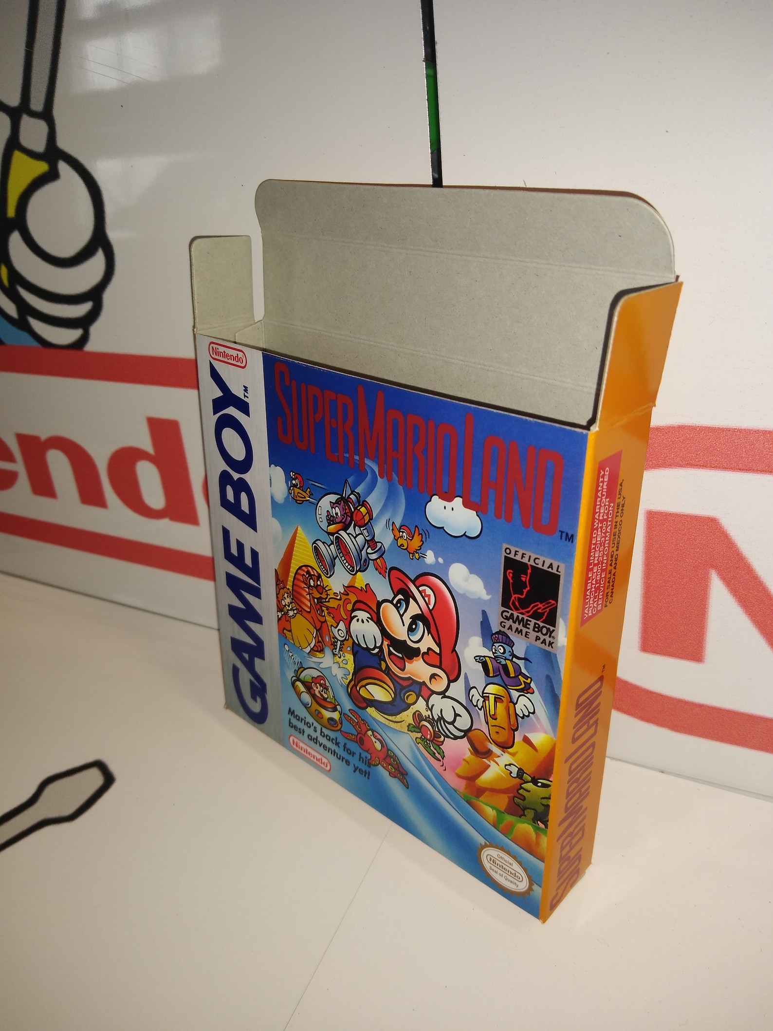 Super Mario Land Replacement Box - Nintendo Game Boy - Highest Quality ...