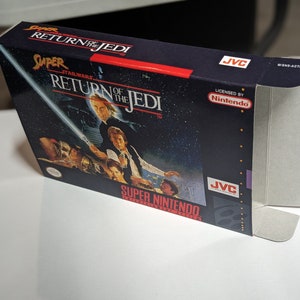 Super Star Wars: Return of the Jedi Replacement Box - Super Nintendo SNES - Highest Quality Boxes in the World!