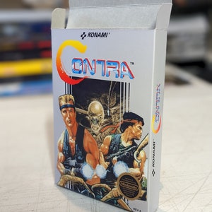 コントラ交換用ボックス - 任天堂 NES - 世界最高品質のボックス!