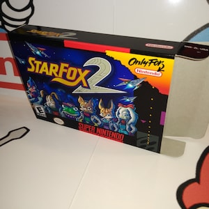 スターフォックス 2 交換用ボックス - スーパーファミコン SNES - 世界最高品質のボックス!