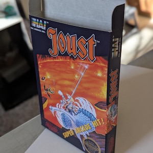 Joust Replacement Box - Nintendo NES - Highest Quality Boxes in the World!