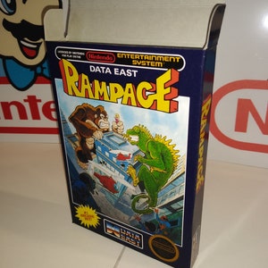 Rampage Replacement Box - Nintendo NES - Highest Quality Boxes in the World!