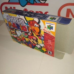 ペーパーマリオ 64 交換用ボックス - N64 Nintendo 64 - 世界最高品質のボックス!