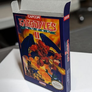 Gargoyle&#39;s Quest 2 II Replacement Box - Nintendo NES - Highest Quality Boxes in the World!