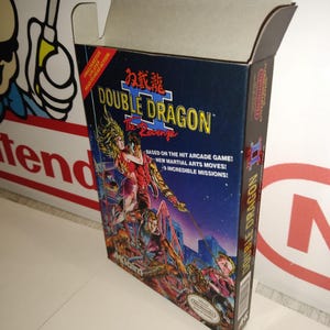 Double Dragon II 2 Replacement Box - Nintendo NES - Highest Quality Boxes in the World!